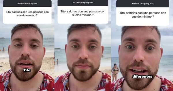 La Nación / Tiktoker paraguayo rechaza salir con personas que ganen “sueldo mínimo”