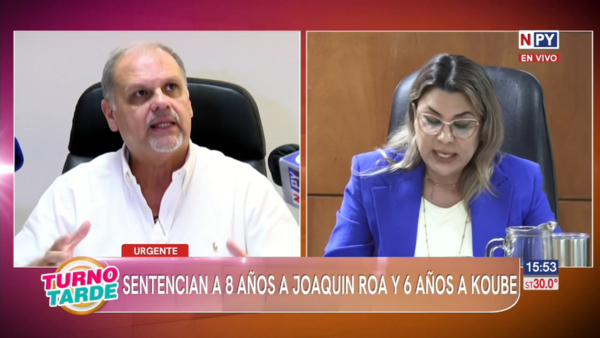 Condenan a Joaquín Roa a 8 años de prisión por corrupción y lavado de dinero