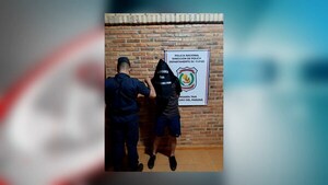 Aprehenden a hombre y decomisan pistola en San Pedro del Paraná