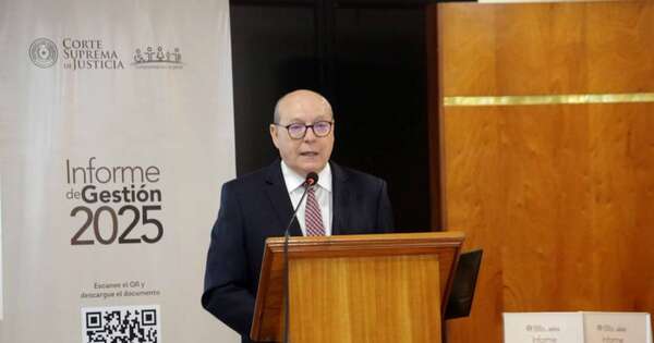 La Nación / Corte destacó expansión del expediente electrónico, durante el informe de gestión 2025