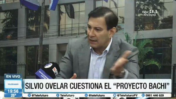 Silvio Ovelar cuestiona el proyecto de "Bachi" y lo tilda de innecesario