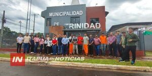 MUNICIPALIDAD DE TRINIDAD CUMPLE CON EL PAGO DEL AGUINALDO A SUS FUNCIONARIOS