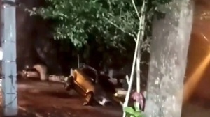 Obra sin señalización causó accidente en San Pablo