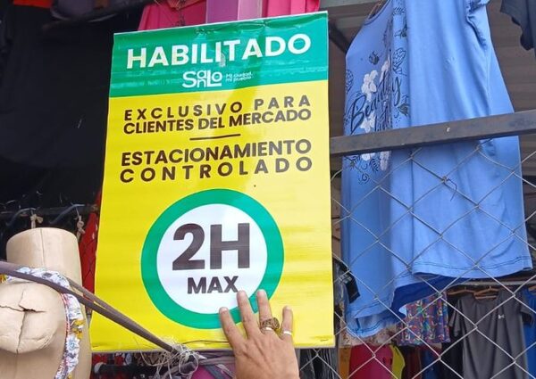 Recuerdan que "estacionamiento en el Mercado es libre y gratuito hasta 2 horas" - San Lorenzo Hoy
