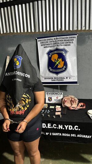 Popular / Allanamiento dejó una detenida y cocaína incautada
