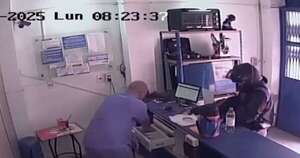 Diario HOY | Motochorros armados asaltaron casa de empeños en Lambaré