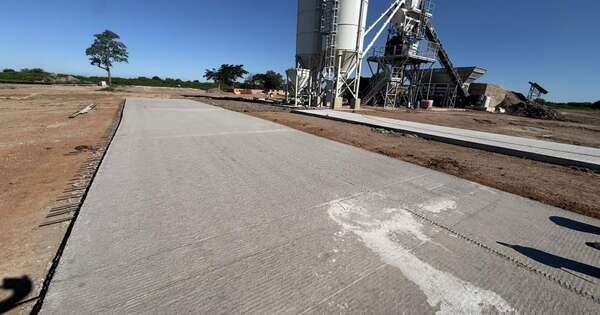 Diario HOY | Con tecnología inédita, avanza la primera ruta de hormigón del país