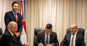 Tras la reunión secreta, Peña va hasta la Corte para promulgar la ley de arbitraje