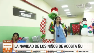 Navidad anticipada llena de alegría a los niños del Acosta Ñu