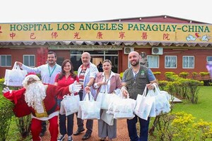 Navidad que abraza: Itaipú y Fundación Tesãi llenan de esperanza el Hospital Materno Infantil Los Ángeles | DIARIO PRIMERA PLANA