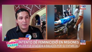 Intento de feminicidio en Misiones: mujer fue atacada a balazos por su expareja