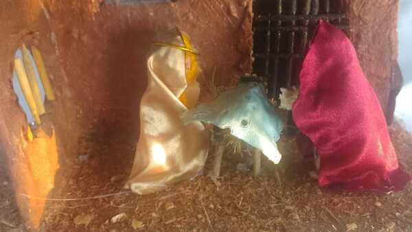 Pesebres que renacen del reciclaje: El arte sustentable de Matilde Rey en Lambaré