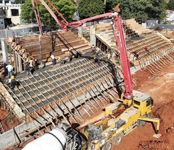 Estadio de Guaraní, en proceso - Guaraní - ABC Color