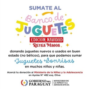 Campaña solidaria de Navidad y Reyes Magos: Banco de Juguetes recibe donaciones hasta el 3 de enero - ADN Digital