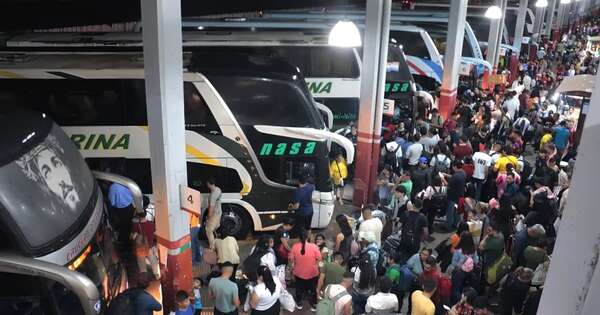 La Nación / Estación de Buses de Asunción alcanzará este mes medio millón de pasajeros
