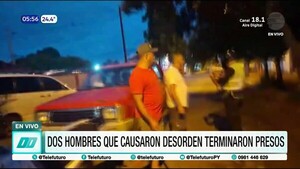 Violenta agresión a policías tras disputa por mal estacionamiento