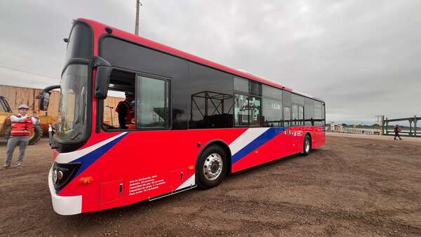 Estas son las paradas fijas de los buses eléctricos