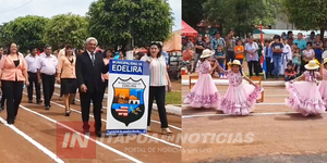 COLORIDA FIESTA EN EL FESTEJO POR ANIVERSARIO DEL DISTRITO DE EDELIRA