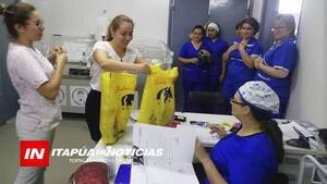 REPARTIERON REGALOS EN HOSPITAL REGIONAL Y OTROS CENTROS DE ASISTENCIA