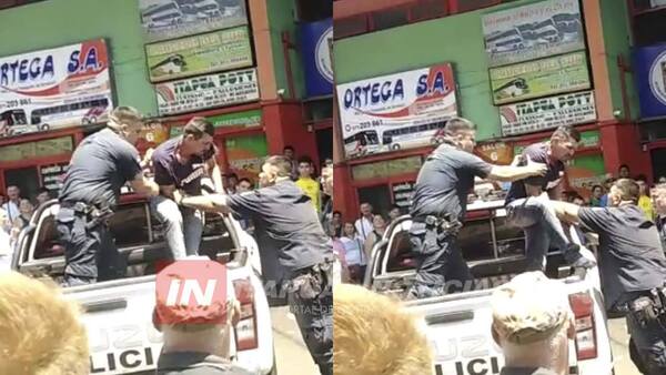 INCIDENTES EN LA TERMINAL DE ÓMNIBUS DE ENCARNACIÓN