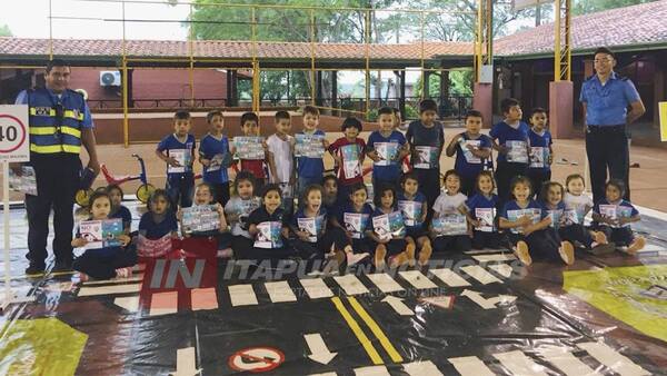 CAMPAÑA DE SEGURIDAD VIAL YA LLEGARÁ A MÁS DE 25.000 NIÑOS EN ENCARNACIÓN