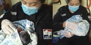 BOMBEROS ASISTEN A UN ALUMBRAMIENTO DE EMERGENCIA EN ITA PASO