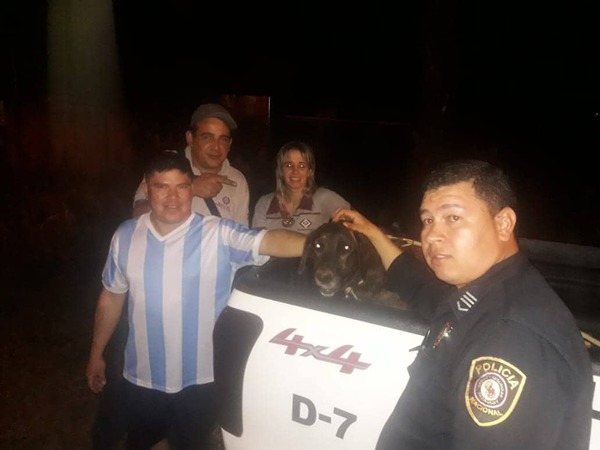 ENCARNACIÓN:  RESCATAN A UN PERRO DESTINADO A MORIR DE HAMBRE Y SED