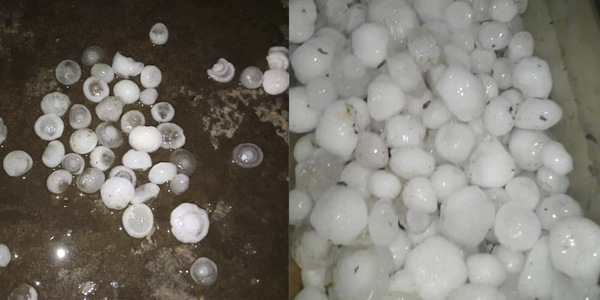 FUERTE GRANIZADA AFECTÓ PARTE DE MISIONES