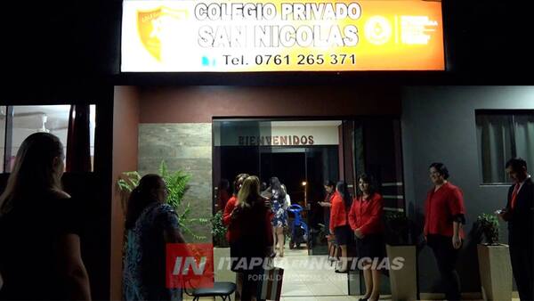 FRAM: INAUGURAN INFRAESTRUCTURA DEL COLEGIO SAN NICOLÁS