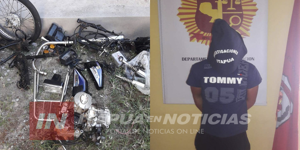 EN DOS DÍAS INVESTIGADORES ACLARAN HURTO DE MOTOCICLETA