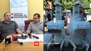 ROTARY CLUB ENTREGÓ UN LOTE DE SERVOCUNAS AL HRE.