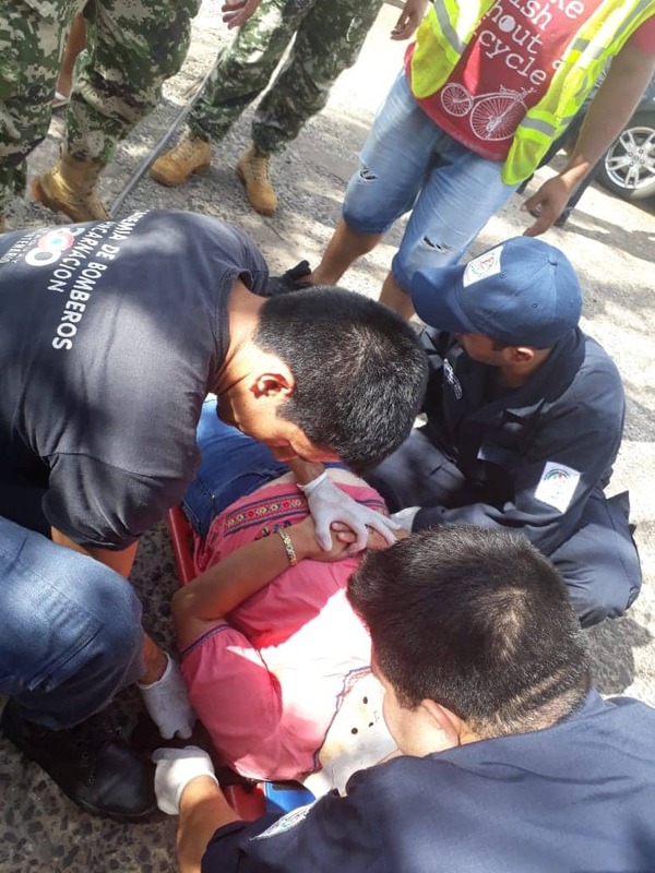 JEFE DE RESGUARDO ATROPELLA A PASERA EN ZONA PRIMARIA