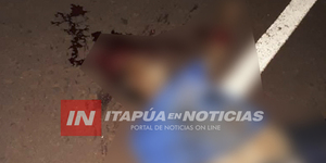 HOMBRE MURIÓ ARROLLADO EN FEDERICO CHÁVEZ