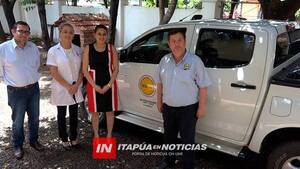 SENEPA RECIBIÓ UNA FLAMANTE CAMIONETA PARA LUCHAR CONTRA VECTORES.