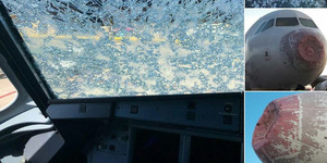 MOMENTOS DE TERROR VIVIERON PASAJEROS AL PASAR TORMENTA SOBRE ITAPÚA Y MISIONES ARG.