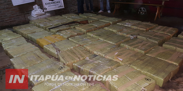 DROGA INCAUTADA EN SAN PEDRO DEL PNÁ TENÍA COMO DESTINO LA ARGENTINA.