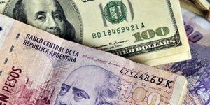 EL PESO ARGENTINO PROFUNDIZA SU CAÍDA Y SE DEVALÚA UN 4,05 % ANTE EL DÓLAR