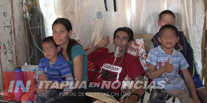 DESDE EL B° CHAIPE HOMBRE PIDE OXÍGENO PARA SEGUIR VIVIENDO.