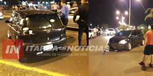 AGENTE DE TRÁNSITO PROTAGONIZÓ UN ACCIDENTE.