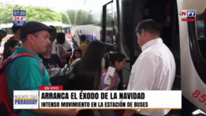 ¡Éxodo navideño! Más de 38.000 pasajeros ya pasaron por la Estación de Buses de Asunción