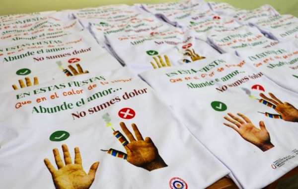 Fiestas seguras: no dejar pirotecnia en manos de niños