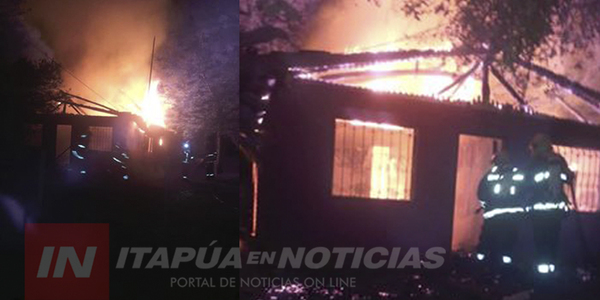TRINIDAD: INCENDIARON UNA VIVIENDA LUEGO DE AGREDIR A SUS PROPIETARIOS.