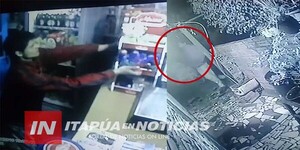 APREHENDEN A UN JOVEN QUE FUE CAPTADO EN VIDEOS MIENTRAS HURTADA UNA DESPENSA.
