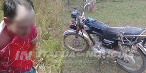 SE LLEVÓ LA MOTOCICLETA DE SU VECINA EN JOSÉ LEANDRO OVIEDO