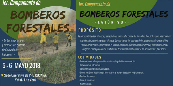 INSCRIPCIONES ABIERTAS AL GRAN CAMPAMENTO DE BOMBEROS