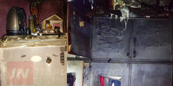 FATAL INCENDIO EN EL BARRIO SAN ISIDRO DE ENCARNACIÓN.