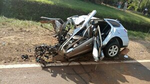 FAMILIA ENCARNACENA SUFRE ACCIDENTE EN MISIONES -ARGENTINA