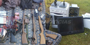 ALLANAMIENTO EN CAP. MIRANDA ARROJA VARIOS DETENIDOS E INCAUTACIÓN DE ARMAS.