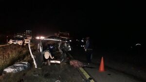 BUS PARAGUAYO CHOCA EN ARGENTINA