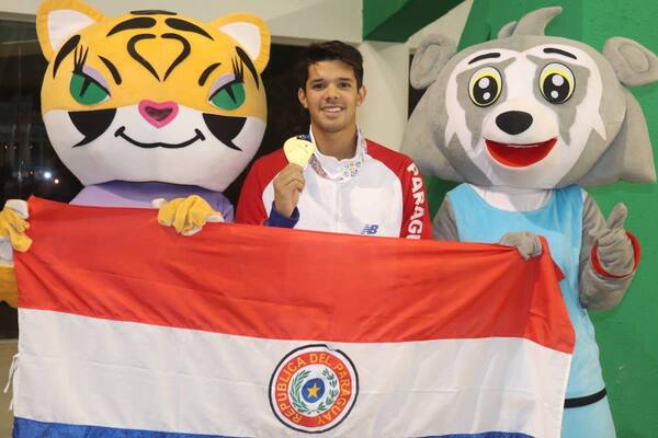 PARAGUAY CONSIGUIÓ LA PRIMERA MEDALLA DE ORO EN LOS SURAMERICANOS